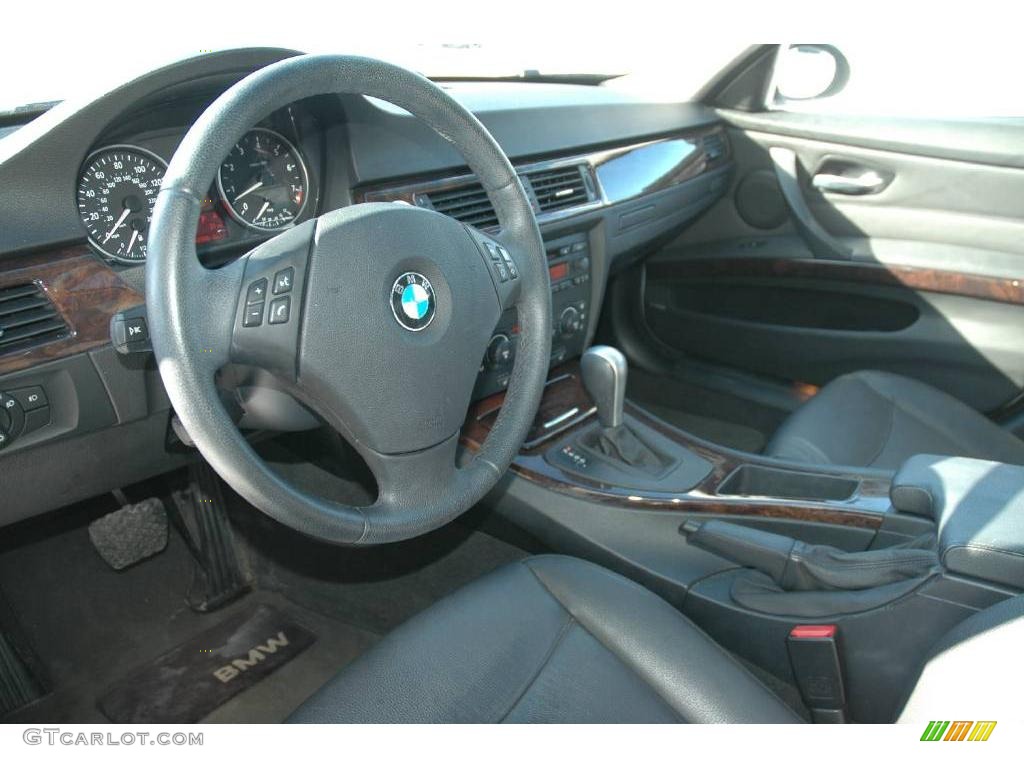 2006 3 Series 325i Sedan - Titanium Silver Metallic / Black Dakota Leather photo #14
