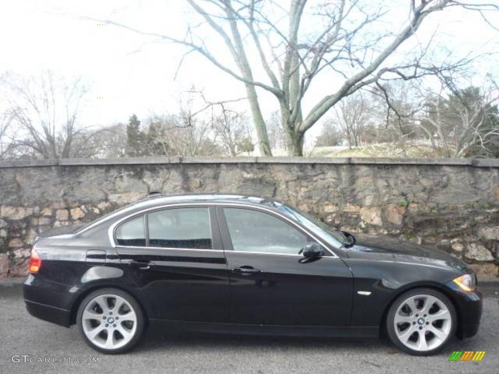 2006 3 Series 330i Sedan - Jet Black / Black photo #5