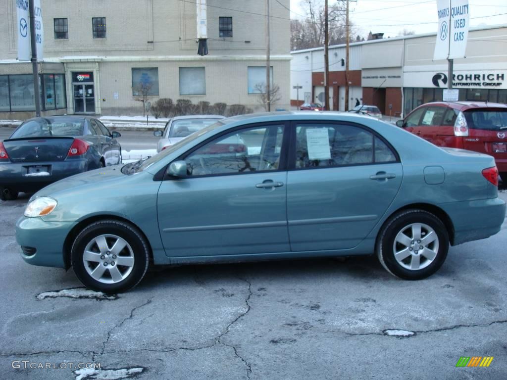 2005 Corolla LE - Cactus Mica / Pebble Beige photo #2