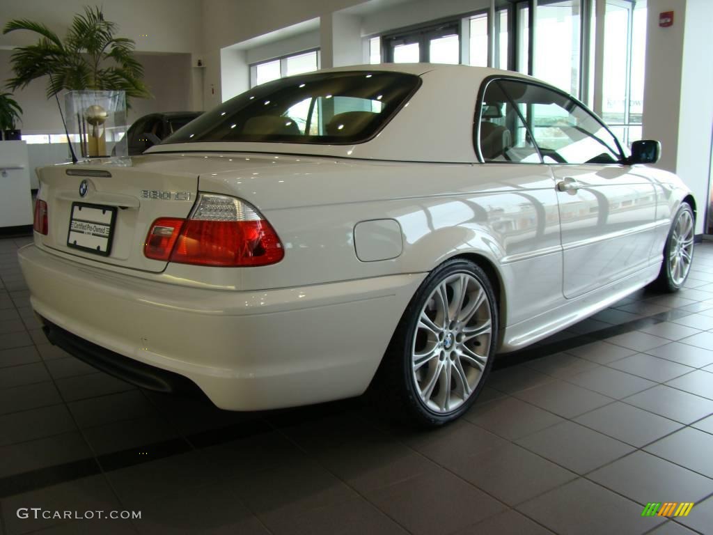 2006 3 Series 330i Convertible - Alpine White / Sand photo #5