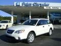 Satin White Pearl - Outback 2.5i Wagon Photo No. 1