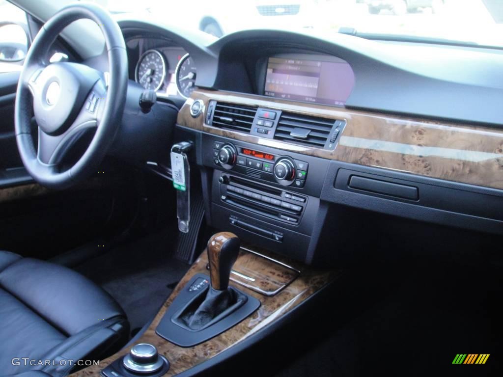 2007 3 Series 335i Coupe - Titanium Silver Metallic / Black photo #12