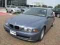 2001 Steel Blue Metallic BMW 5 Series 525i Sedan  photo #3