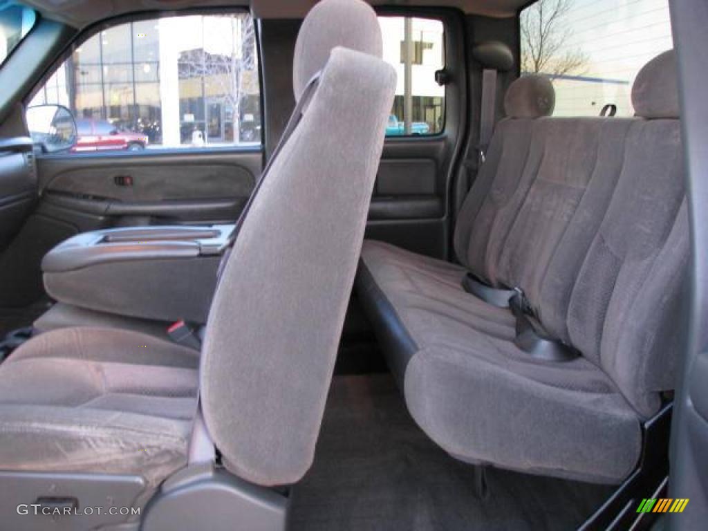 2003 Silverado 2500HD LS Extended Cab 4x4 - Black / Dark Charcoal photo #8