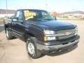 2004 Dark Gray Metallic Chevrolet Silverado 1500 LS Regular Cab 4x4  photo #3