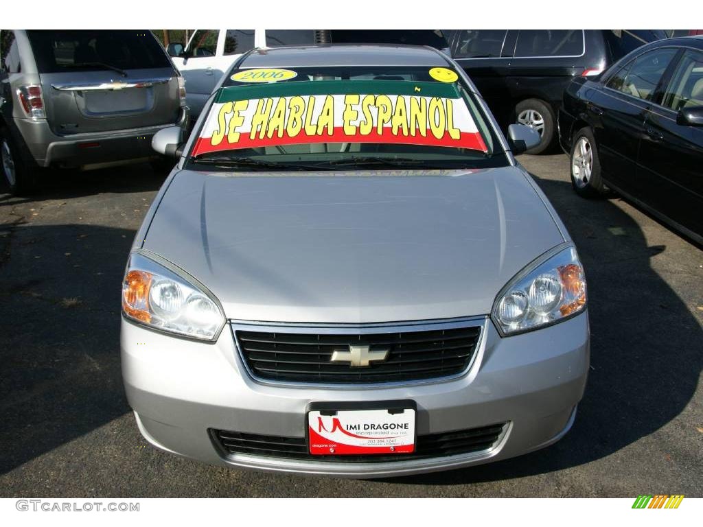 2006 Malibu LT Sedan - Silverstone Metallic / Titanium Gray photo #2