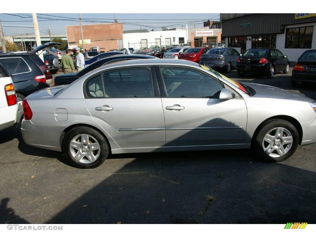 2006 Malibu LT Sedan - Silverstone Metallic / Titanium Gray photo #4