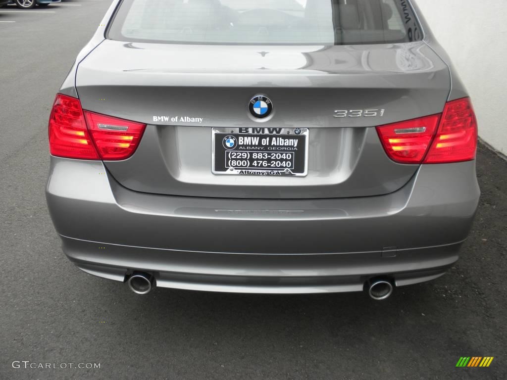 2009 3 Series 335i Sedan - Space Grey Metallic / Black Dakota Leather photo #4
