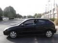 2002 Pitch Black Ford Focus ZX3 Coupe  photo #3