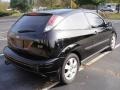2002 Pitch Black Ford Focus ZX3 Coupe  photo #6