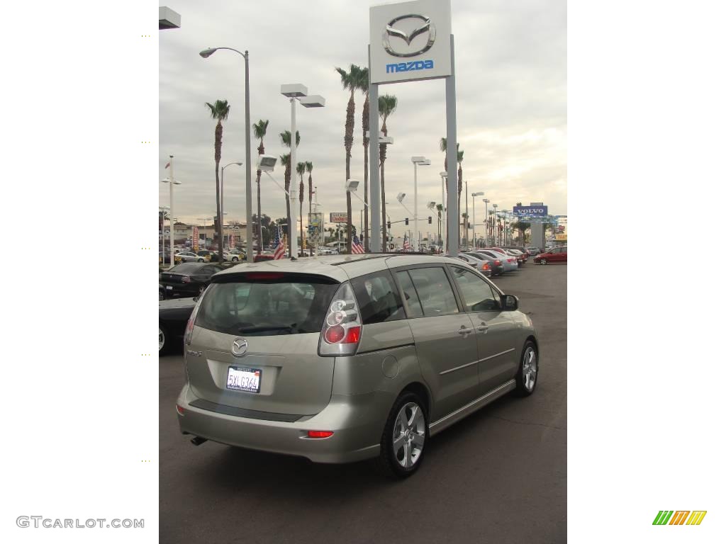 2007 MAZDA5 Touring - True Silver Metallic / Black photo #1