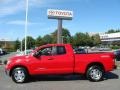 2008 Radiant Red Toyota Tundra SR5 TRD Double Cab 4x4  photo #3