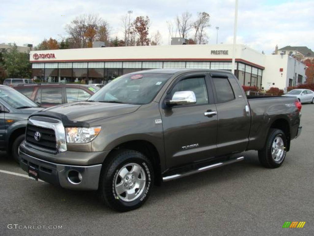 2007 Tundra SR5 TRD Double Cab 4x4 - Pyrite Mica / Beige photo #1