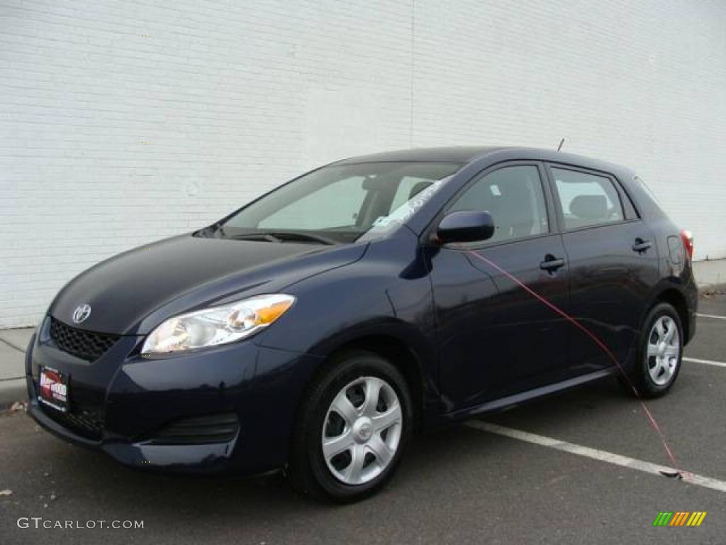 Nautical Blue Metallic Toyota Matrix