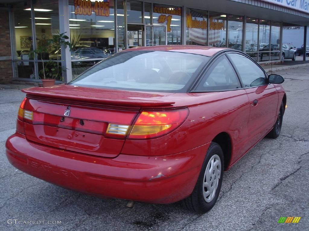 2000 S Series SC1 Coupe - Medium Red / Gray photo #5