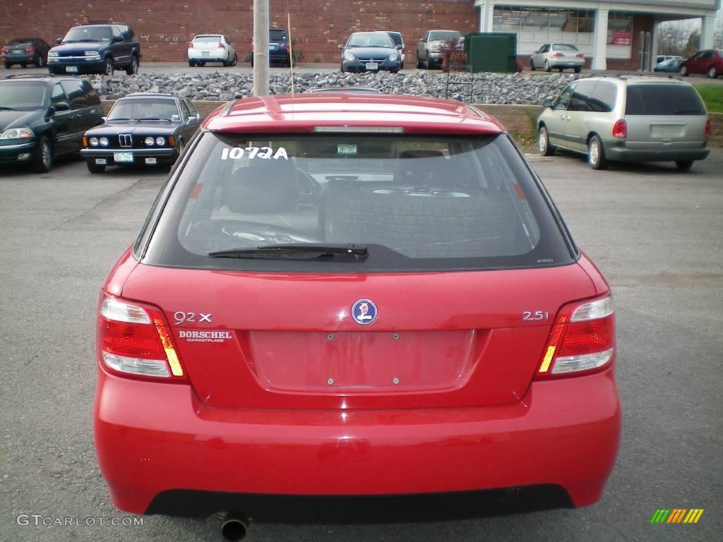 2005 9-2X Linear Wagon - Brilliant Red / Black/Parchment photo #9