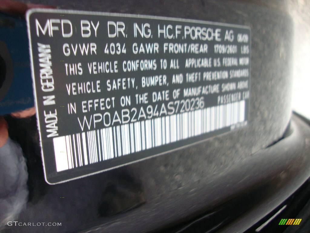 2010 911 Carrera S Coupe - Black / Black photo #37