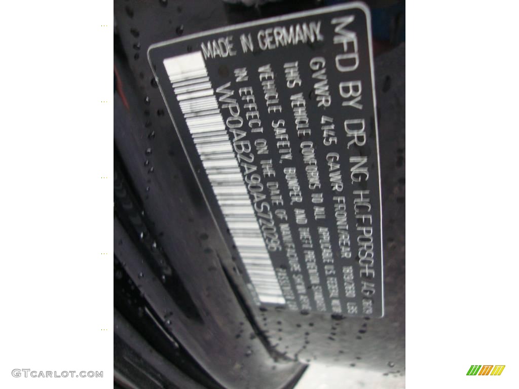 2010 911 Carrera 4S Coupe - Black / Black photo #36