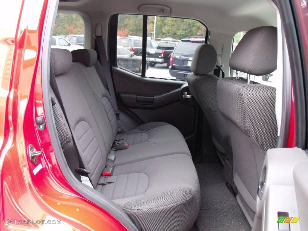 2008 Xterra S - Red Alert / Steel/Graphite photo #14
