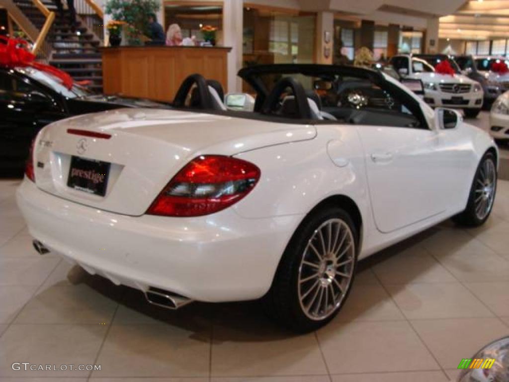 2010 SLK 300 Diamond White Edition Roadster - designo Mystic White / Diamond White Edition Two-Tone photo #6
