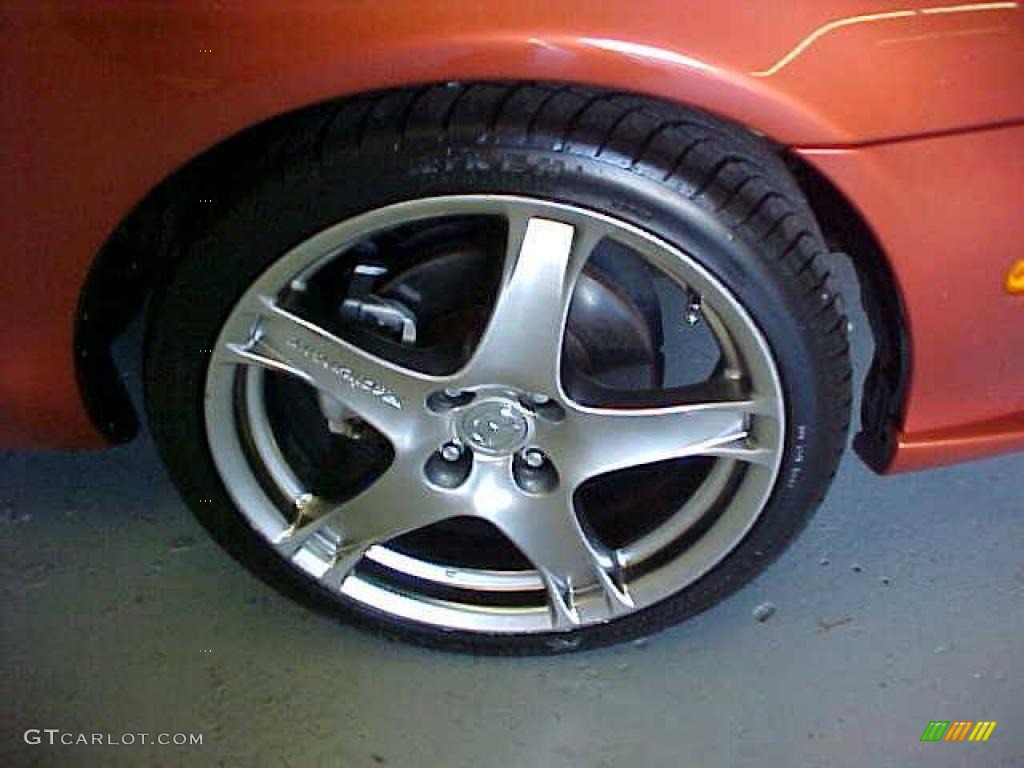 2005 MX-5 Miata MAZDASPEED Grand Touring Roadster - Lava Orange Mica / Black photo #4