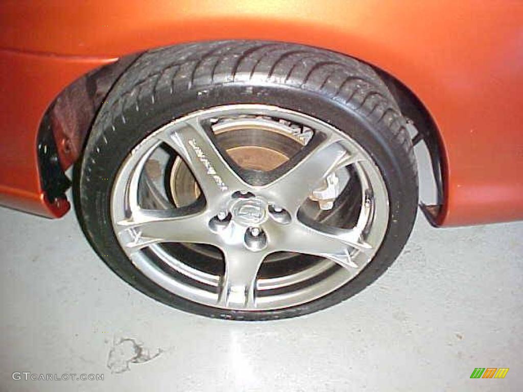 2005 MX-5 Miata MAZDASPEED Grand Touring Roadster - Lava Orange Mica / Black photo #7