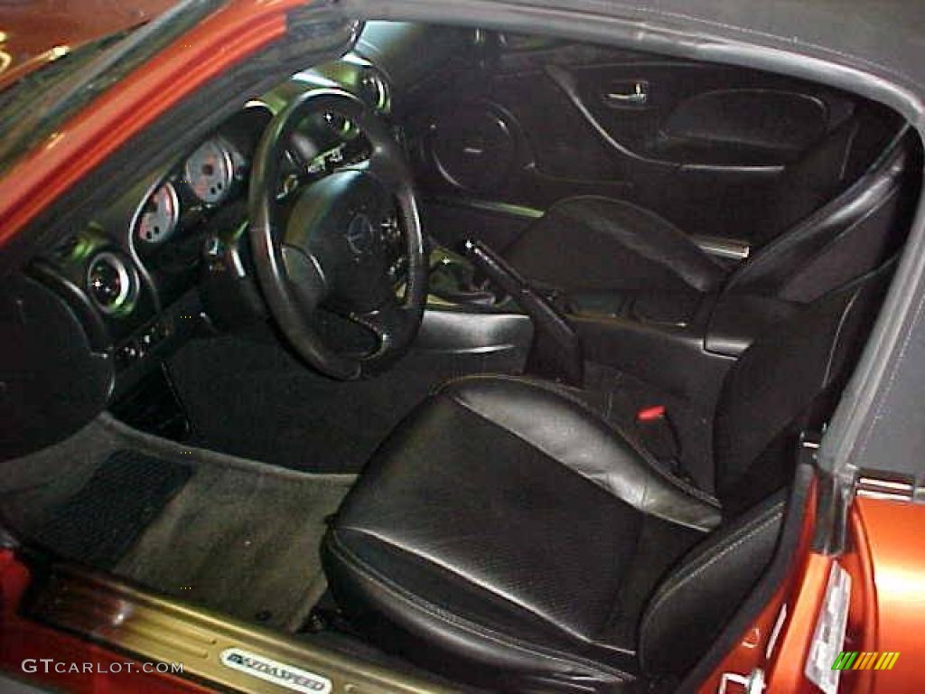 2005 MX-5 Miata MAZDASPEED Grand Touring Roadster - Lava Orange Mica / Black photo #11