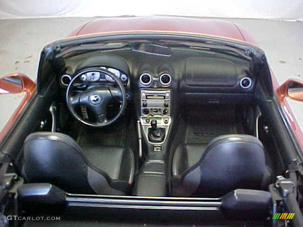 2005 MX-5 Miata MAZDASPEED Grand Touring Roadster - Lava Orange Mica / Black photo #18