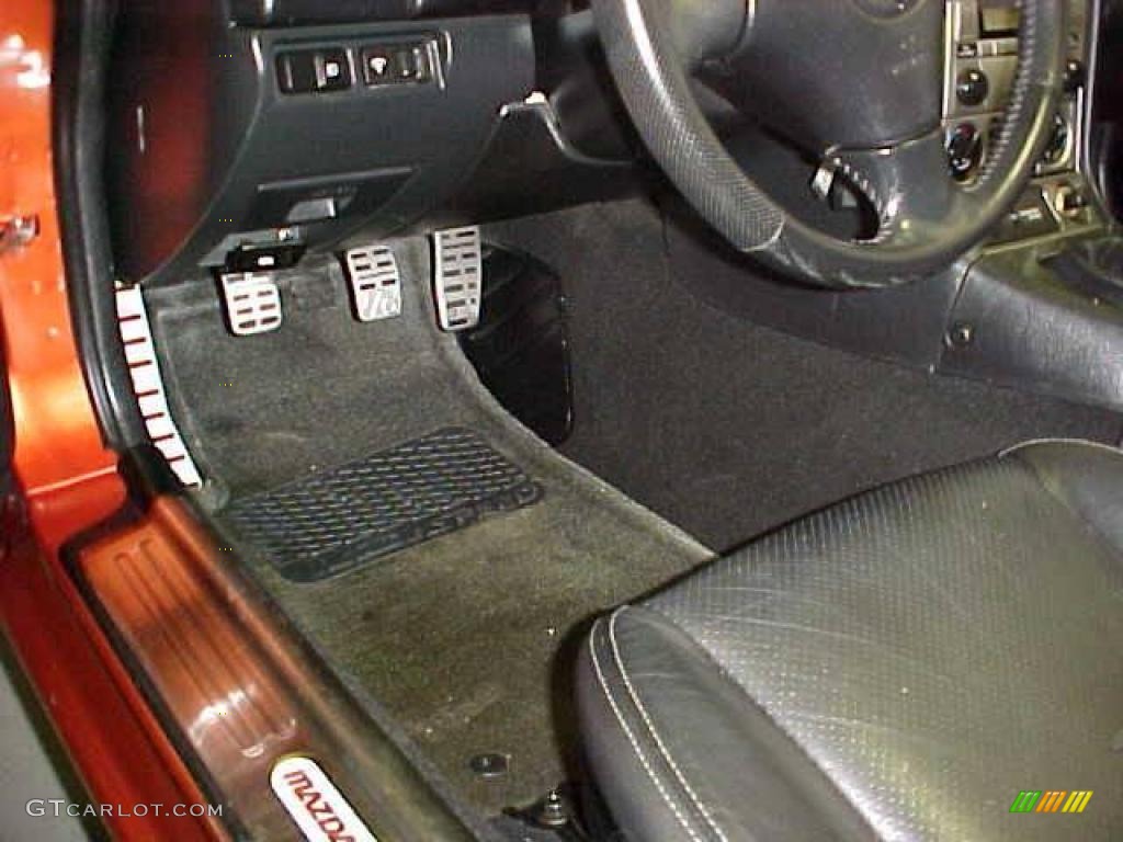 2005 MX-5 Miata MAZDASPEED Grand Touring Roadster - Lava Orange Mica / Black photo #21