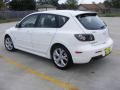 2007 Crystal White Pearl Mazda MAZDA3 s Touring Hatchback  photo #4