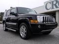 2010 Brilliant Black Crystal Pearl Jeep Commander Limited  photo #2