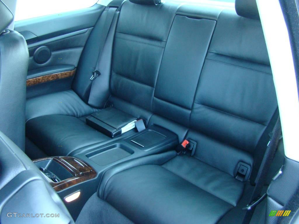 2007 3 Series 328xi Coupe - Space Gray Metallic / Black photo #14