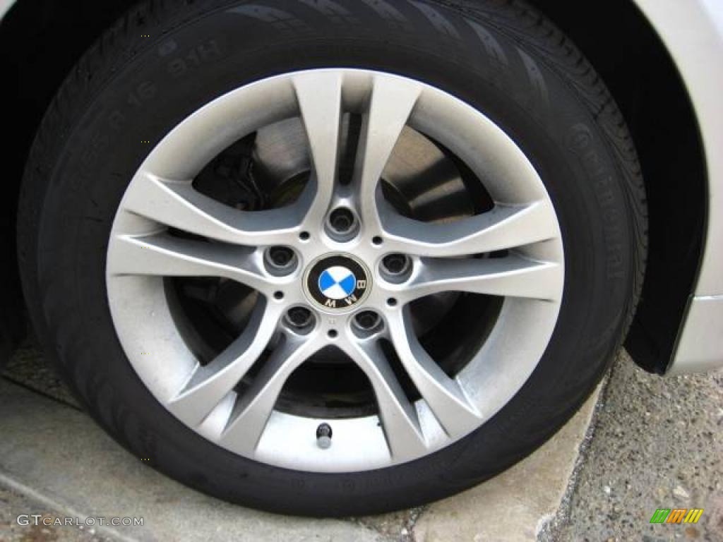 2008 3 Series 328xi Sedan - Titanium Silver Metallic / Black Dakota Leather photo #10
