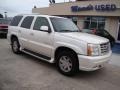 2003 White Diamond Cadillac Escalade   photo #2
