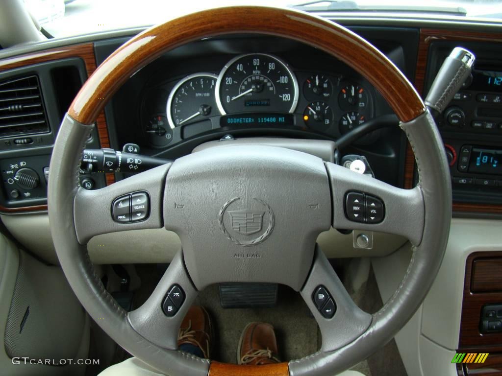 2003 Escalade  - White Diamond / Shale photo #21