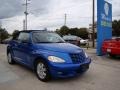 Electric Blue Pearl - PT Cruiser Touring Turbo Convertible Photo No. 4