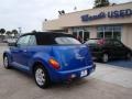 Electric Blue Pearl - PT Cruiser Touring Turbo Convertible Photo No. 8