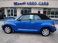 Electric Blue Pearl - PT Cruiser Touring Turbo Convertible Photo No. 25