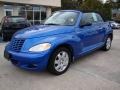 Electric Blue Pearl - PT Cruiser Touring Turbo Convertible Photo No. 27