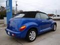 Electric Blue Pearl - PT Cruiser Touring Turbo Convertible Photo No. 37