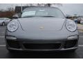 2010 Meteor Grey Metallic Porsche 911 Carrera S Cabriolet  photo #2