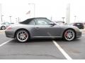 2010 Meteor Grey Metallic Porsche 911 Carrera S Cabriolet  photo #4