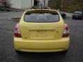 2008 Mellow Yellow Hyundai Accent GS Coupe  photo #3