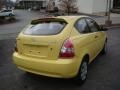 2008 Mellow Yellow Hyundai Accent GS Coupe  photo #4