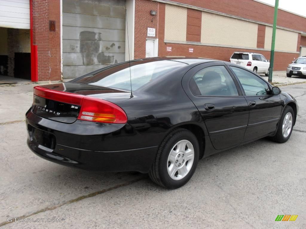 2002 Intrepid SE - Black / Dark Slate Gray photo #9