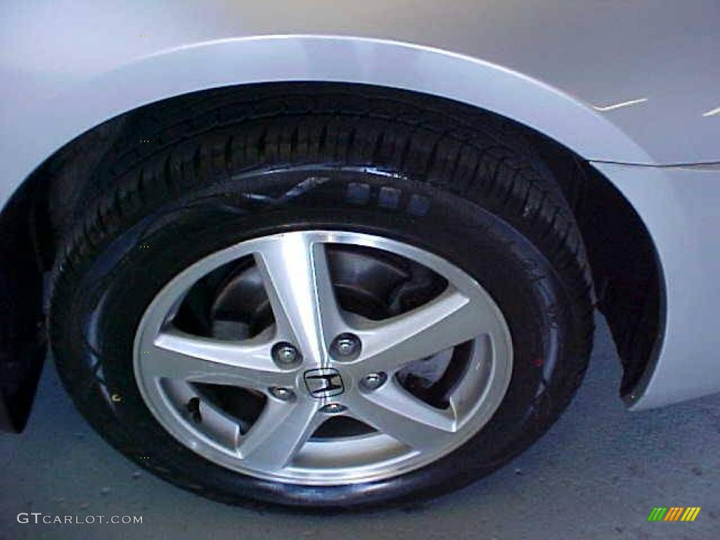 2003 Accord EX Coupe - Satin Silver Metallic / Black photo #4