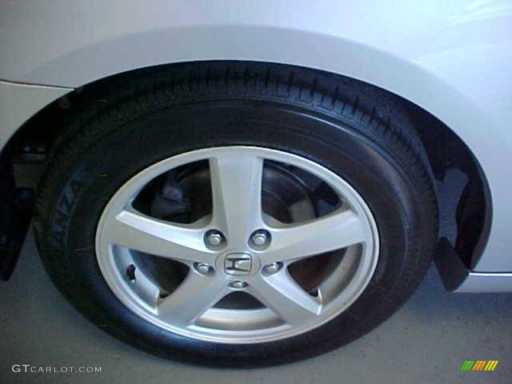 2003 Accord EX Coupe - Satin Silver Metallic / Black photo #5