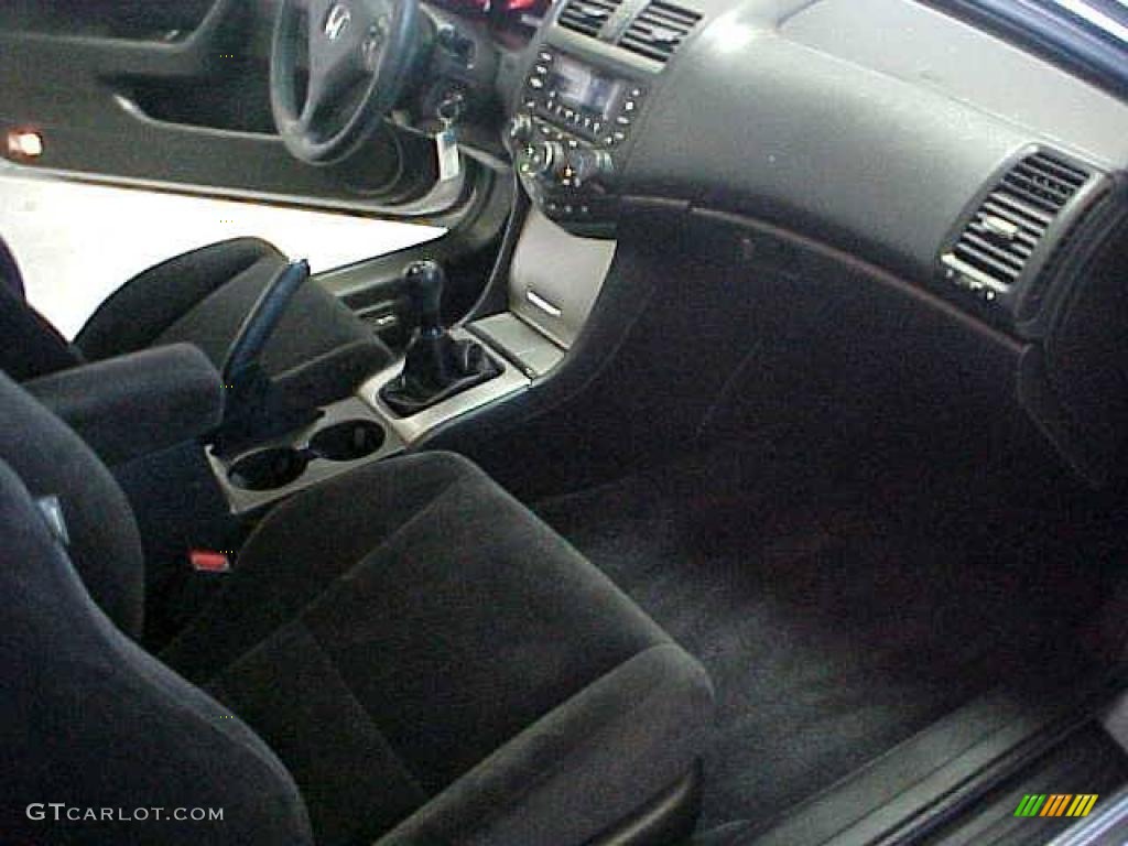 2003 Accord EX Coupe - Satin Silver Metallic / Black photo #16