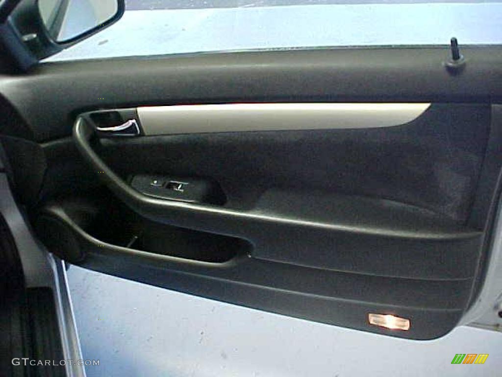 2003 Accord EX Coupe - Satin Silver Metallic / Black photo #18