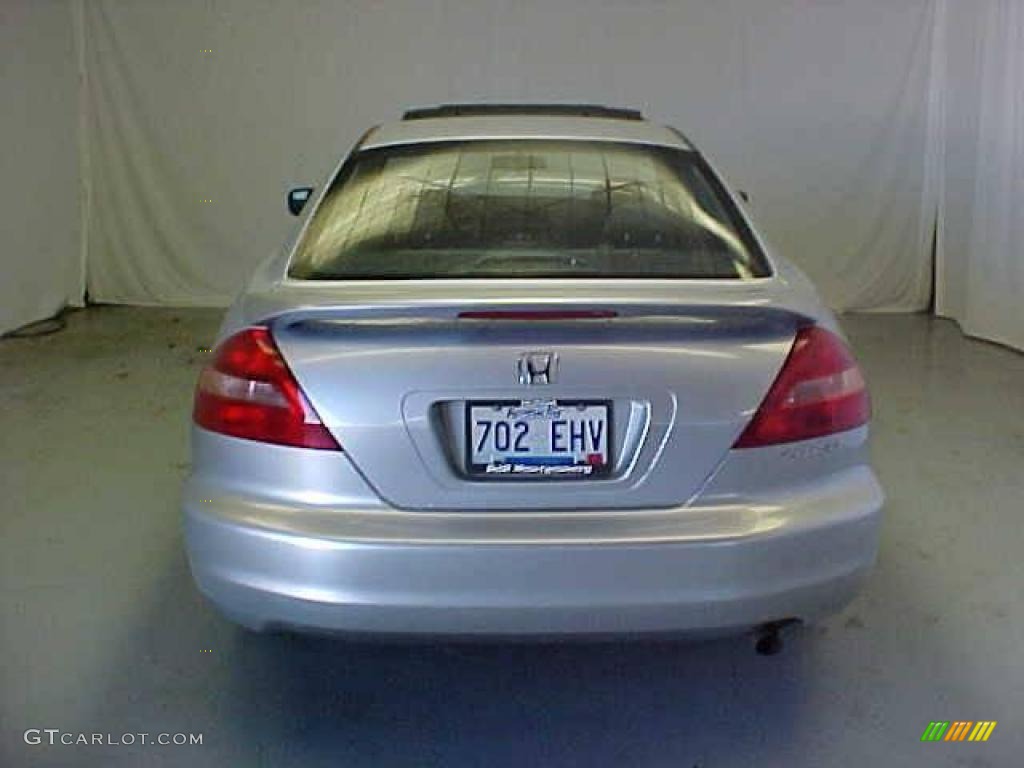 2003 Accord EX Coupe - Satin Silver Metallic / Black photo #20